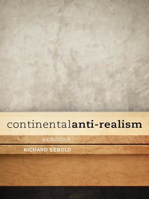 cover image of Continental Anti-Realism